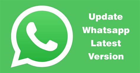 If a new update is available, you will see a <b>download</b> icon. . Download the latest version of whatsapp